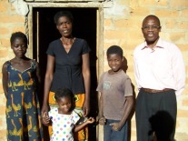 Kasama DL Benjamin Chabali and family