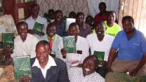 Mazabuka District Hubleaders with new Bibles